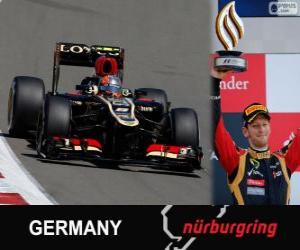 Puzzle Ρομαίν Grosjean - Lotus - 2013 Γερμανικά Grand Prix, 3η ταξινομούνται